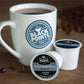 Black Pointe Bay Coffee Donut Shop Blend Medium Roast 80 Count Single Serve Pods for Keurig K-Cup malt-inspired Brown