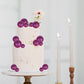 24 Pcs Glitter Ball Cake Toppers Balls Cupcake Toppers Foam Ball Shaped Cake Picks Mini Balloon Cake Insert Decoration For Weddi