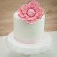 Global Sugar Art Premium Peony Sugar Cake Flowers, Pink, Model 34251, 1 Count