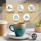 InfuSio Coffee Pods, Italian Roast, Dark Roast, 96 Count, Compatible with Keurig K Cups, Single Serve