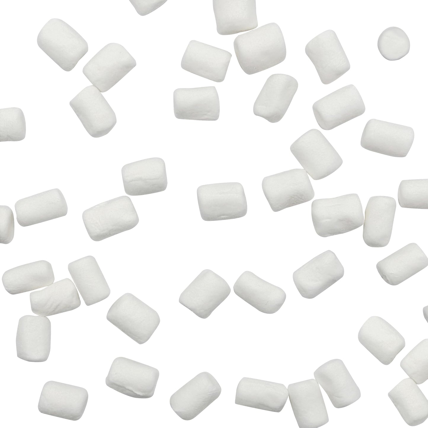 Pink & White, Blue & White Marshmallow Twists With White Mini Marshmallows Mix, 1 Pound Bulk Zip Bag