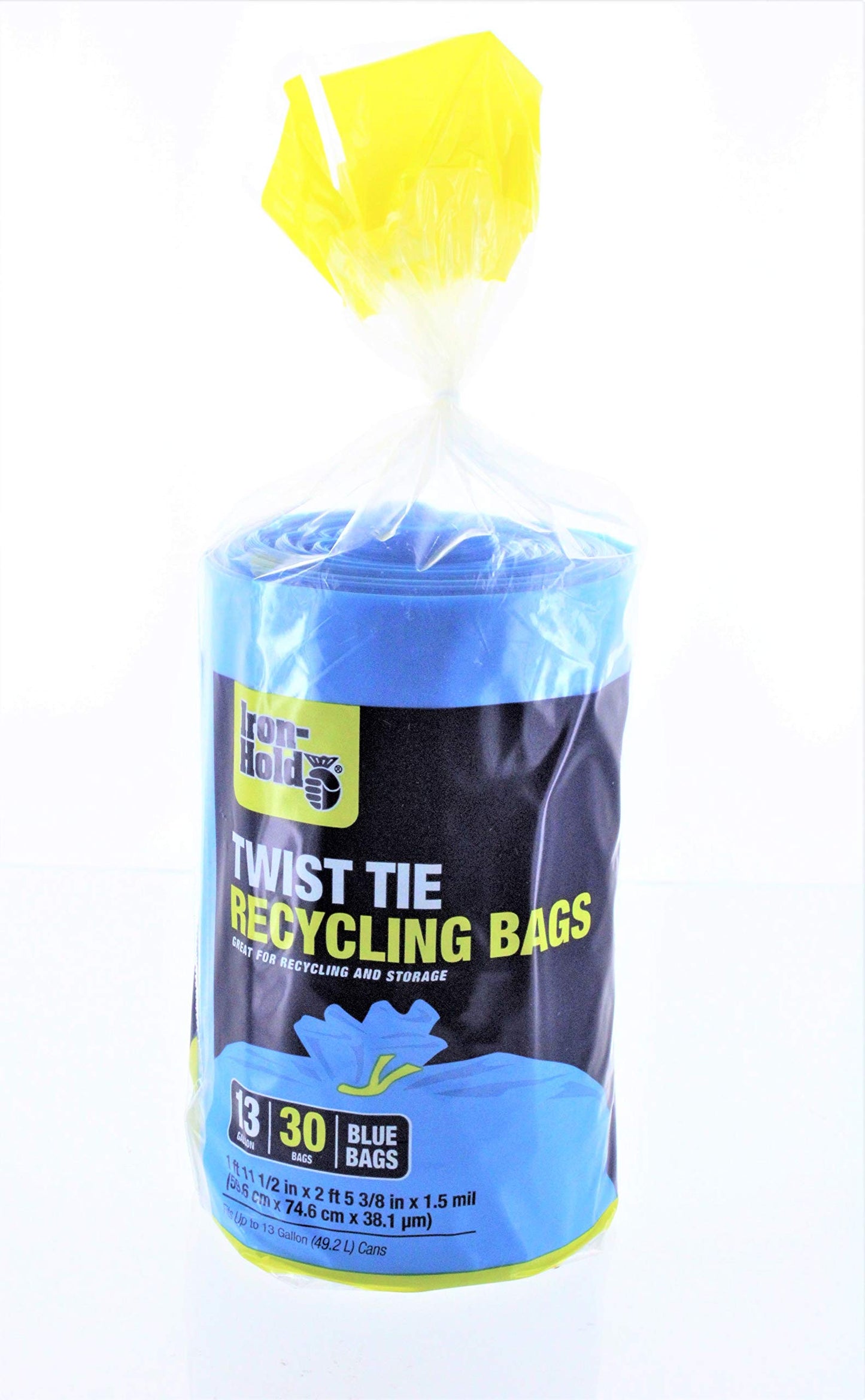 Berry Plastics 618781 30Ct 13Gal Blu Recycbag