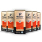 Tchibo Ground Coffee - Röst Frisch Röstmeister - Dark-Roasted Arabica Beans With Aromas Of Bittersweet Chocolate - Intensity 5/6, Acidity 1/6, Roast Level 6/6-12 Oz - Pack Of 6