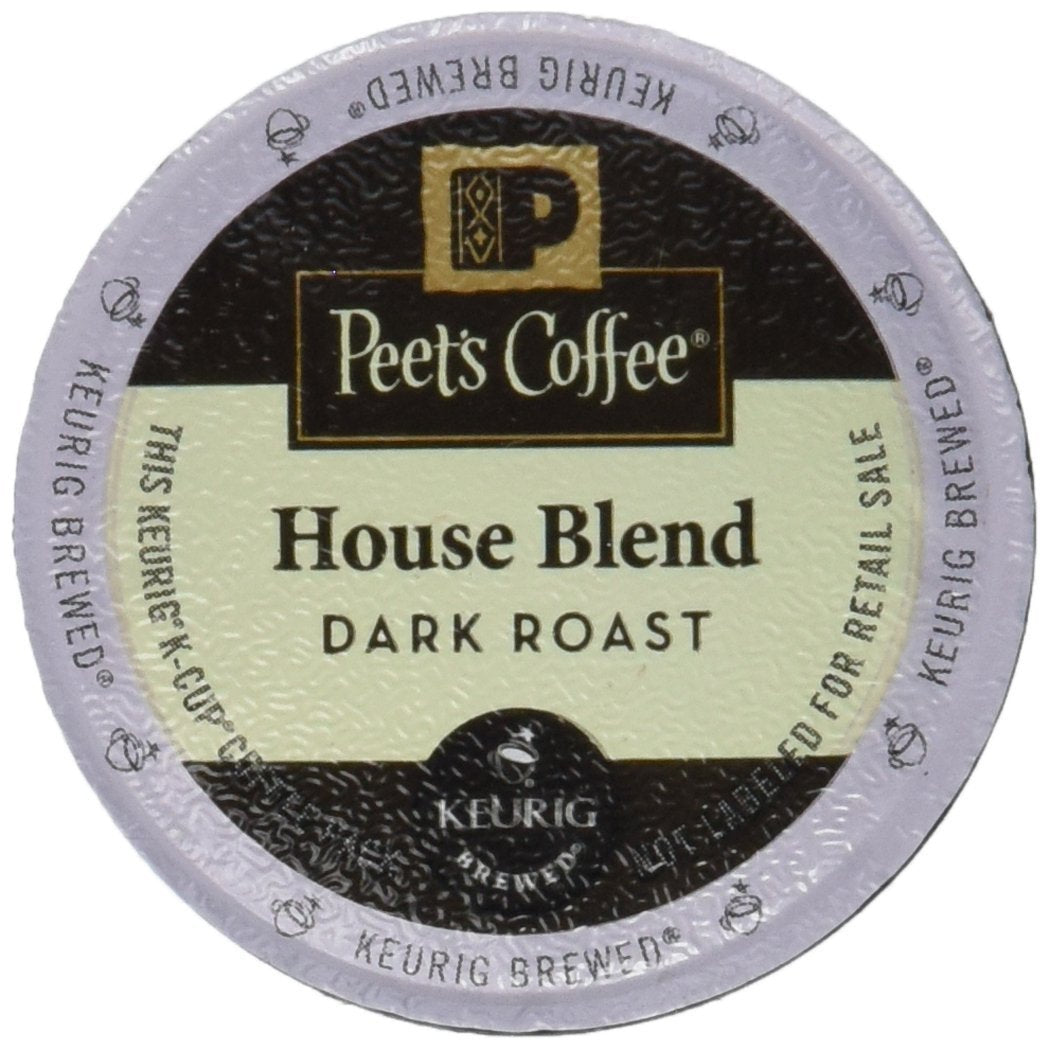 Peets Coffee House Blend Single Cup Coffee for Keurig, 40 Count, Model S-PL-4808