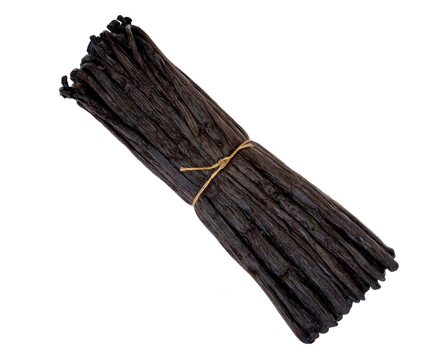FITNCLEAN VANILLA 25 Organic Madagascar Vanilla Beans Grade A for Extract, Cooking & Baking - 25 Count, Certified USDA Organic