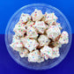 4 Pack Krunchy Melts Original Meringue Cookies | Birthday Cake Flavor 4-Pack | Only 90 Calories Per Serving | Fat Free, Gluten F