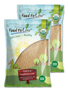 Food To Live Organic Amaranth Grain, 25 Pounds – Non-Gmo, 100% Whole Grain, Kosher, Vegan, Bulk Seeds