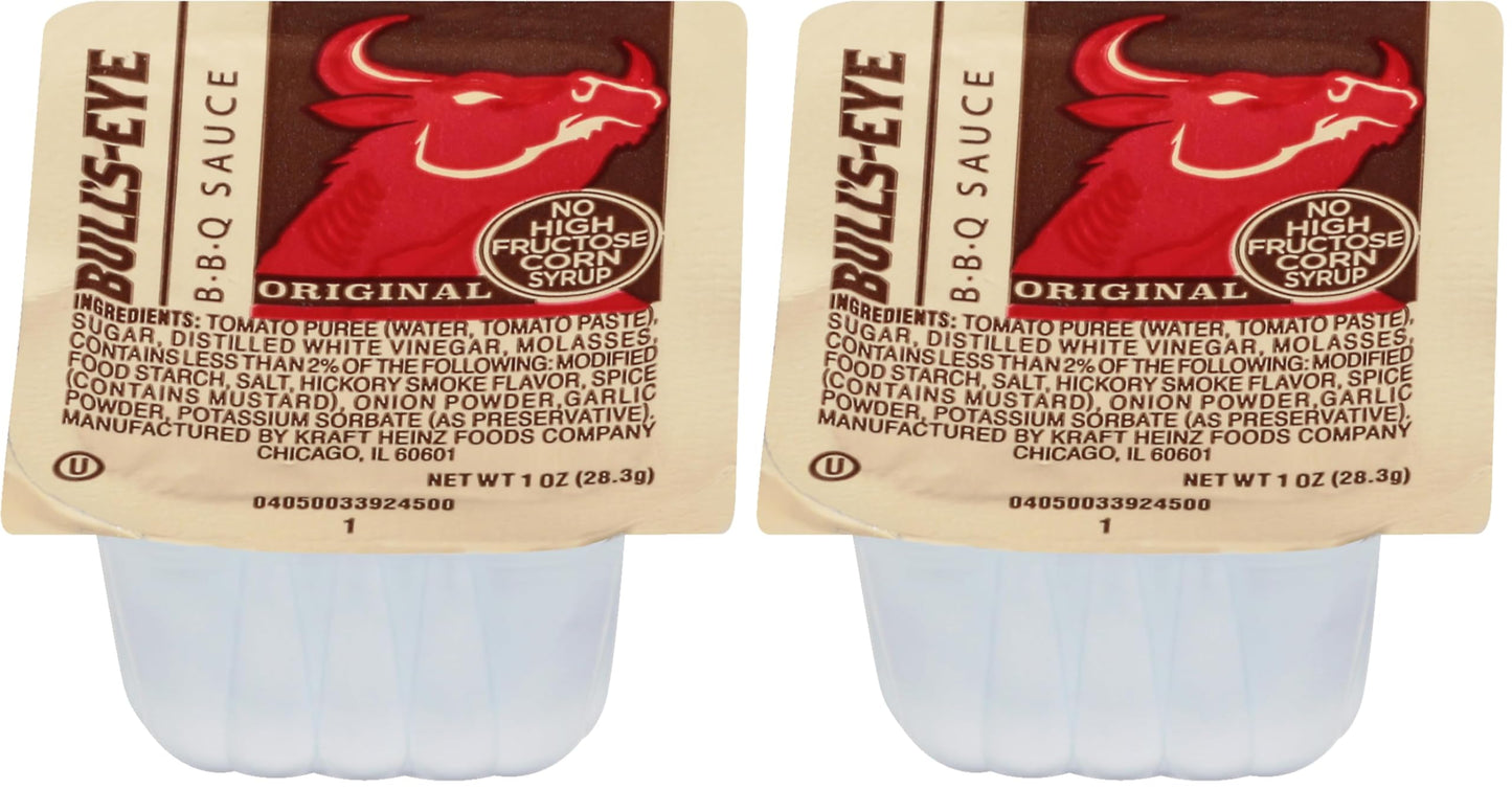 Bulls-Eye Original BBQ Sauce (1 oz Cup, Pack of 200)