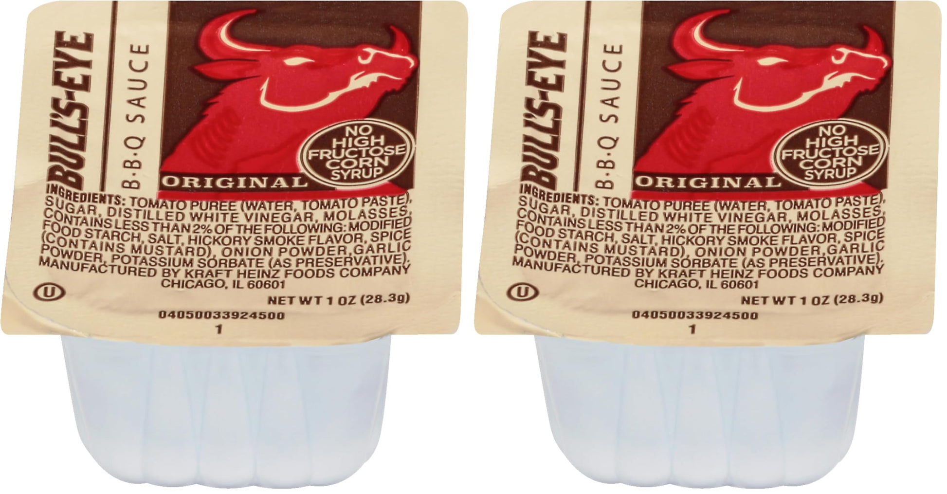 Bulls-Eye Original BBQ Sauce (1 oz Cup, Pack of 200)