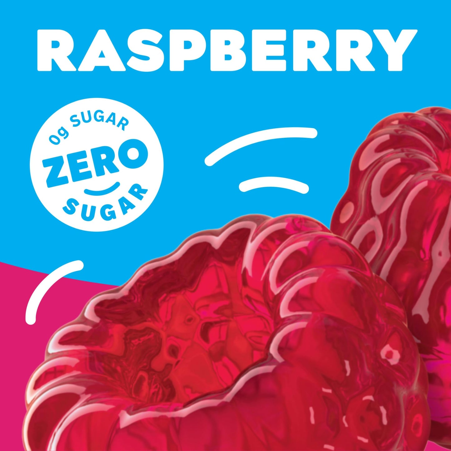 Jell-O Raspberry Sugar-Free Gelatin Mix (0.3 Oz Boxes, Pack Of 6)
