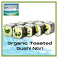 Emerald Cove Organic Pacific Sushi Nori (Dried Seaweed), 50 Count