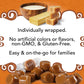 Lovely Candy Co. Soft And Chewy Original Caramels, Individually Wrapped, 6Oz (6-Pack), Gluten-Free, Non-Gmo, No High Fructose Co