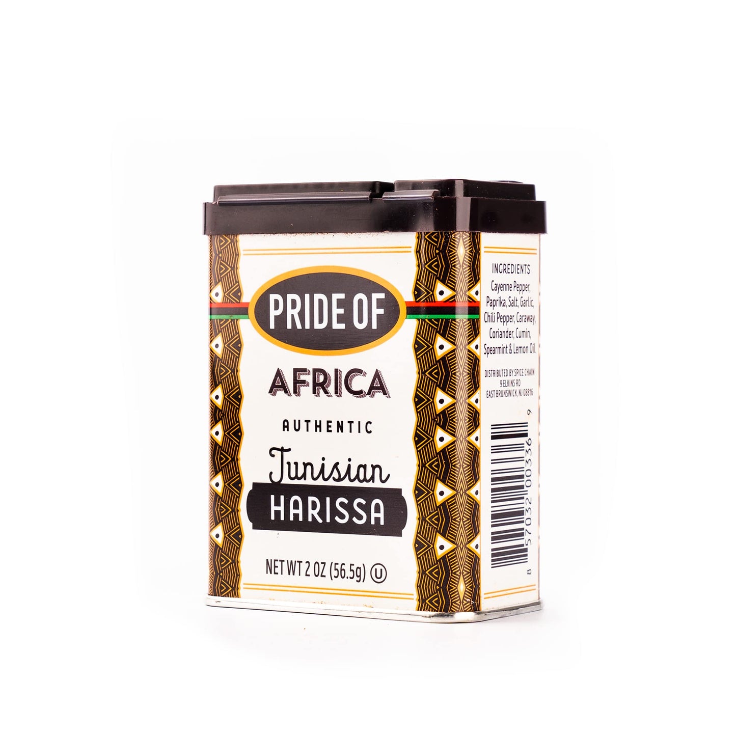 Pride Of Africa Tunisian Harissa, Authentic Single Ingredient Premium Spice Sourced in Tunisia Africa | Gluten Free | Kosher | V