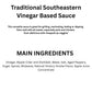 Wells Hog Heaven Barbecue Sauce, 1 Gallon - Carolina Vinegar Based, No High Fructose Corn Syrup, Perfect for Grilling and BBQ