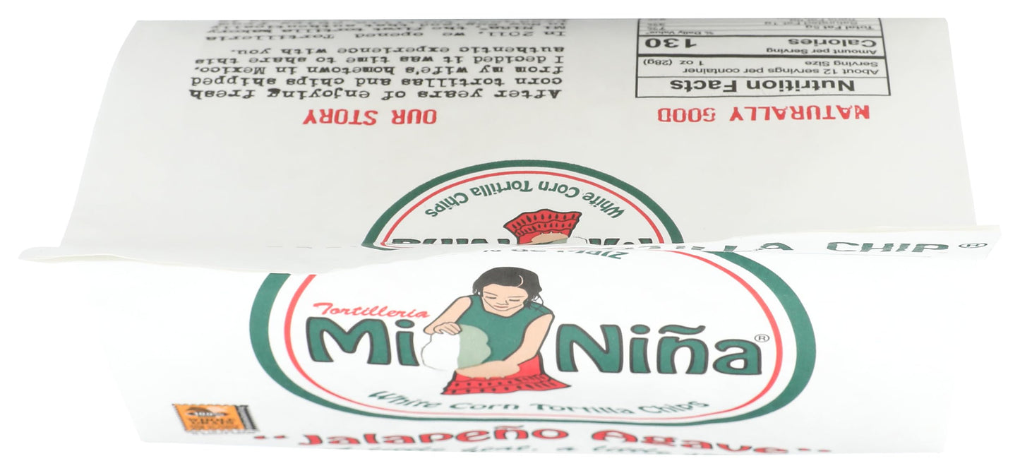Mi Nina Jalapeno Agave Tortilla Chips, 12 Oz
