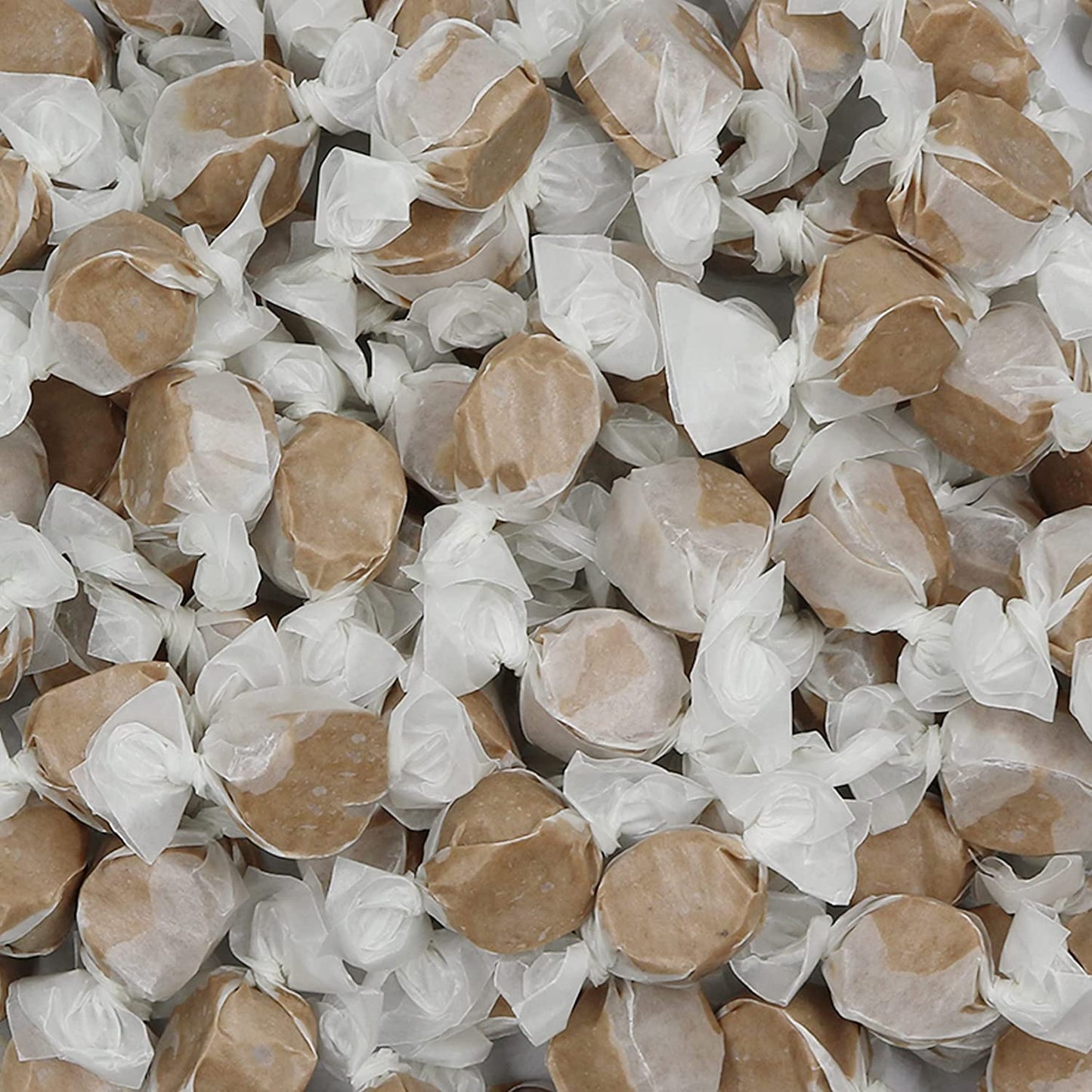 Gourmet Soft and chewy Salt Water Taffy Candies - Individually Wrapped - Bulk bags (Chocolate, 2 Pound (Pack of 1))