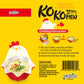 Paldo Fun & Yum Kokomen Ramen Hot Spicy Instant Noodles with Soup, Pack of 20, Chicken Based Broth, Oriental Style Korean Ramyun
