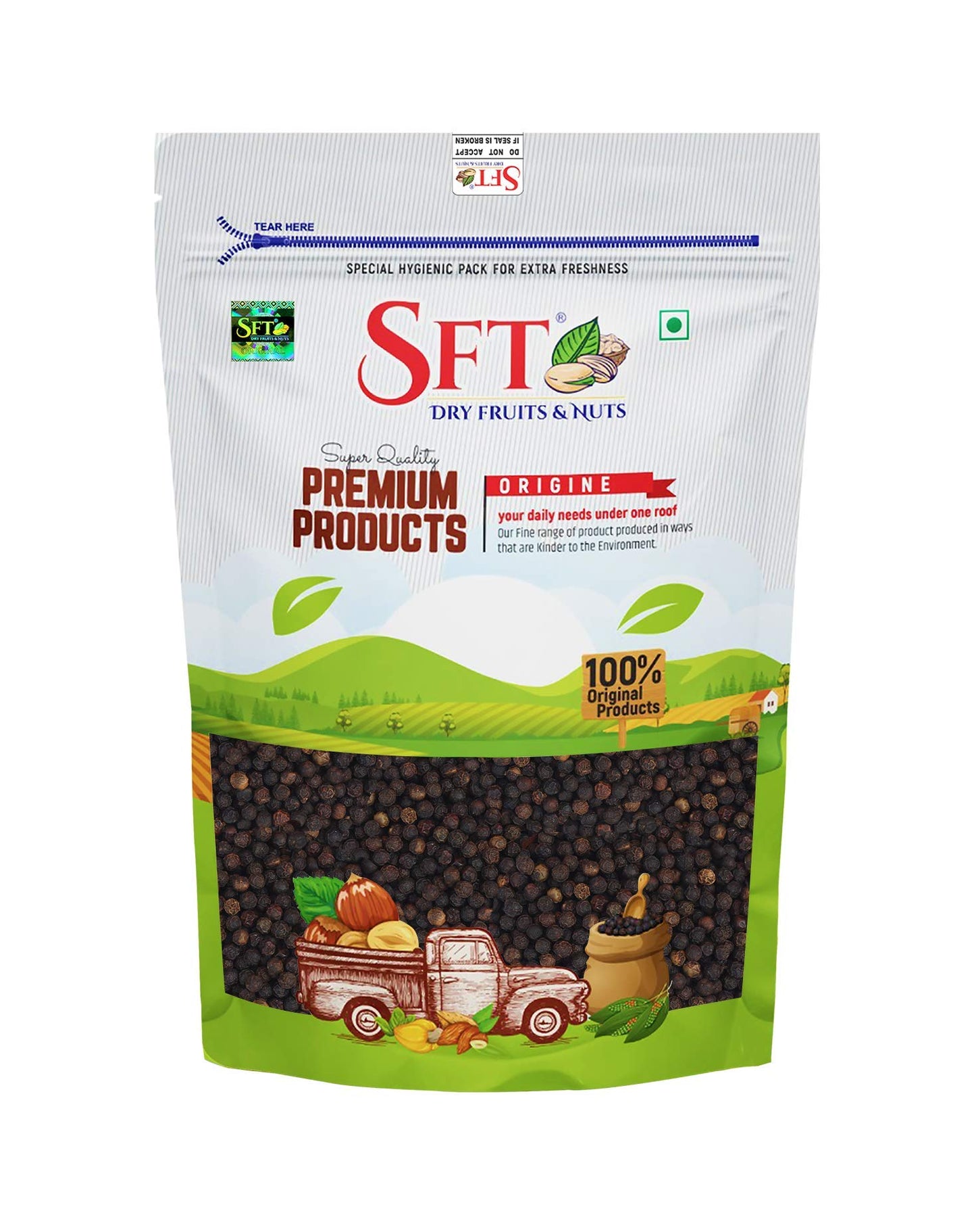 Sft Black Peppercorn (Kali Mirch) 100 Gm