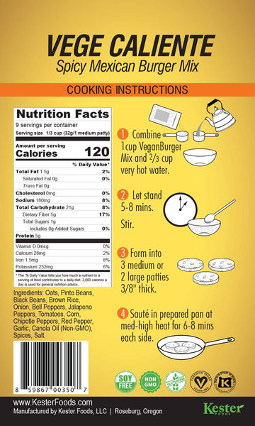 Vegan Burger - Plant-Based Patties, 10.2 Ounce (Pack of 1)