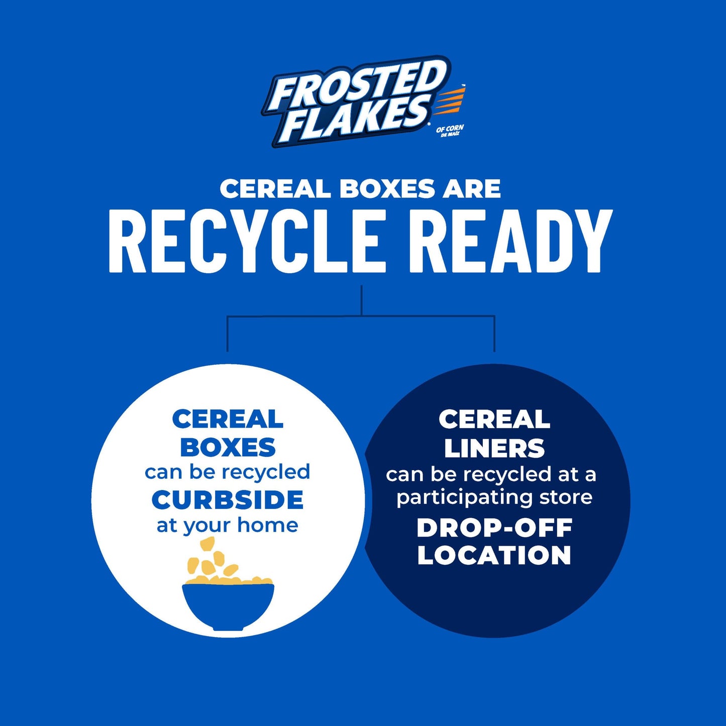 Kelloggs Frosted Flakes Breakfast Cereal, Fat Free, 12 oz
