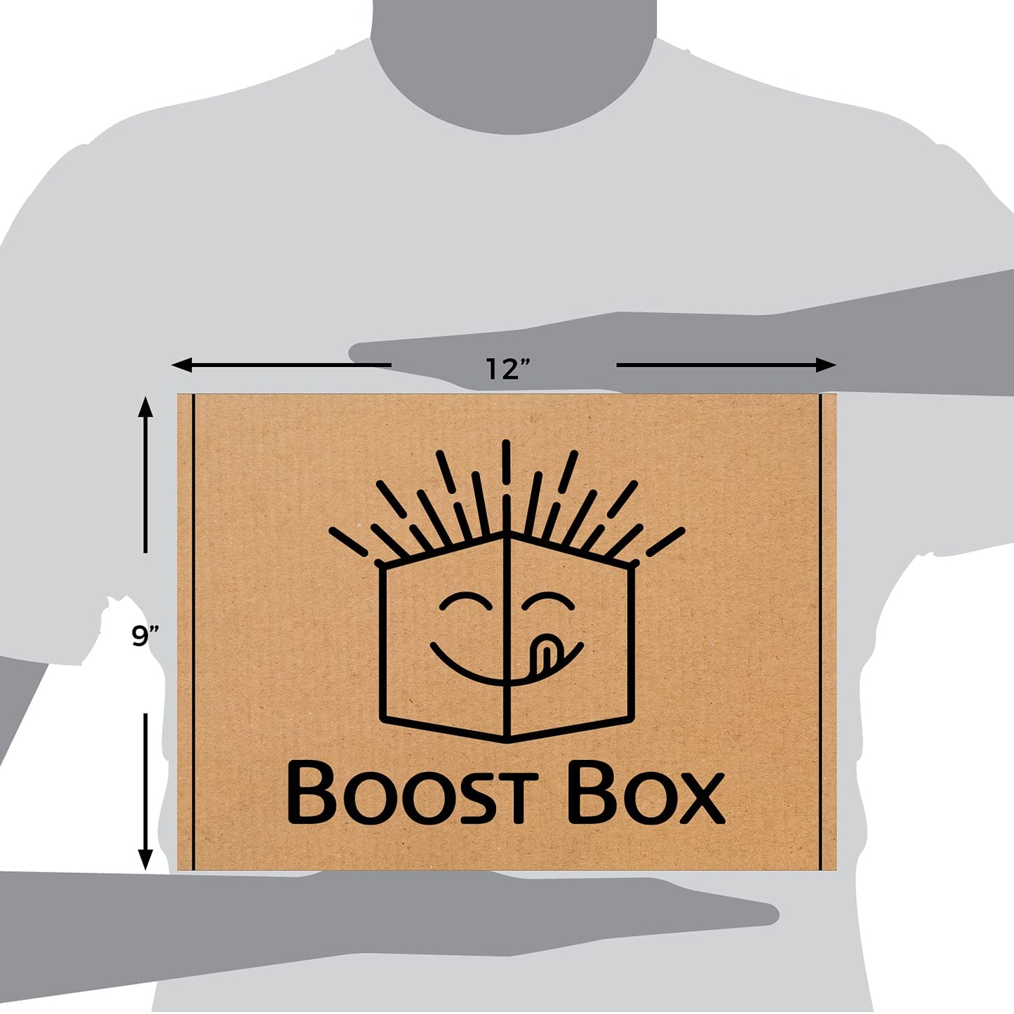 BoostBox Premium Snack Boxes Variety Pack - 45 Count Gift Sampler for Kids, mature-themeds, Office Staff, College Students