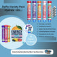 Zipp Hydration Variety Pack - 5 Top Flavors 15 Tubes - Sugar Free Electrolytes Powder Packets For Instant Hydration, Travel Essentials + 4 Mimm Mints | Bundled By Mix It Up Munchies | Healthy Gift Box