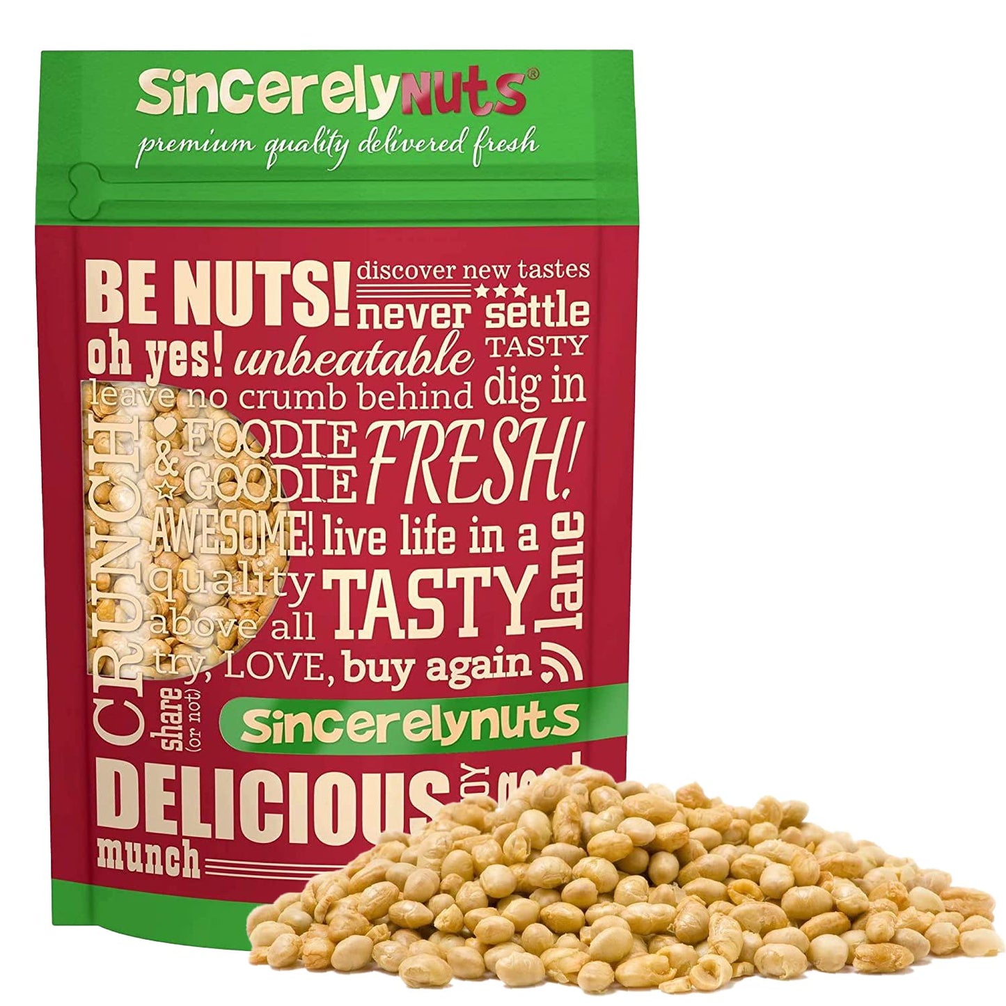 Sincerely Nuts Roasted Soybeans Unsalted (3 LB) Gluten-Free - Vegan & Kosher-Powerful Vegetarian Protein Source