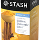 Stash Tea Turmeric Chai Herbal Tea - Naturally Caffeine Free, Non-Gmo Project Verified Enhanced Tea With No Artificial Ingredients, 18 Count (Pack Of 6) - 108 Bags Total