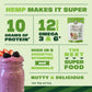 Organic Hemp Seeds, 18oz; 10g Plant Based Protein and 12g Omega 3 & 6 per Srv | smoothies, yogurt & salad | Non-GMO, Vegan, Keto