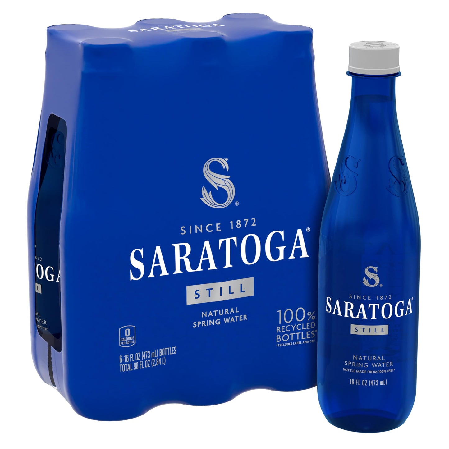 Saratoga 16Oz 6Pk Still Pet