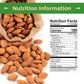 Sincerely Nuts Roasted Whole Unsalted Almonds No Shell - 2Lb Bag - Incredibly Tasty - Sealed for Freshness - Healthy Nutrients