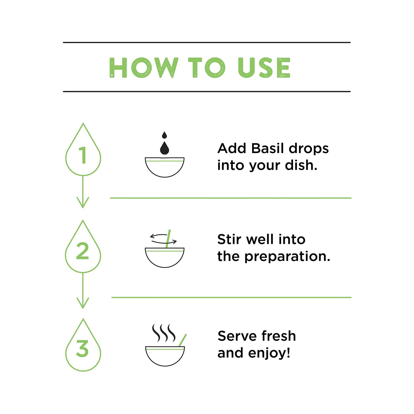 Spice Drop Basil Extract | 100% Natural | For Soup, Pasta, Pizza, Spaghetti, Gourmet Dishes | 0.17Oz (180 Drops) | Natural Herb Extract | Authentic Flavor | Vegan | Keto & Paleo Friendly | Non-Gmo | Squeeze, Drop And Stir
