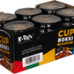 CupBokki Korean Tteokbokki Rice Cakes, Spicy Flavor, 6 Pack - Authentic Spicy Korean Rice Cake Jjajang from the Korean Bros (???