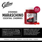 Collins Maraschino-Flavored Cherries Bulk Garnish 72 oz Set of 1 Red