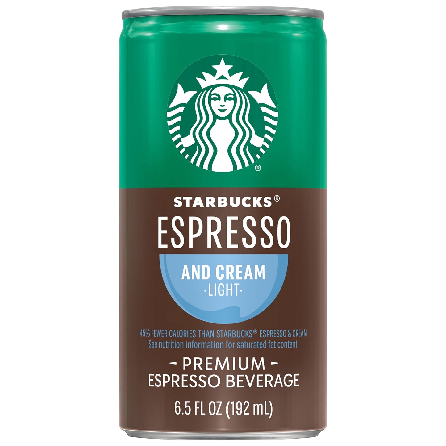Starbucks Ready to Drink Coffee, Espresso & Cream, 6.5oz Cans, 12 Pack - Convenient Cold Brew for On-the-Go Enjoyment