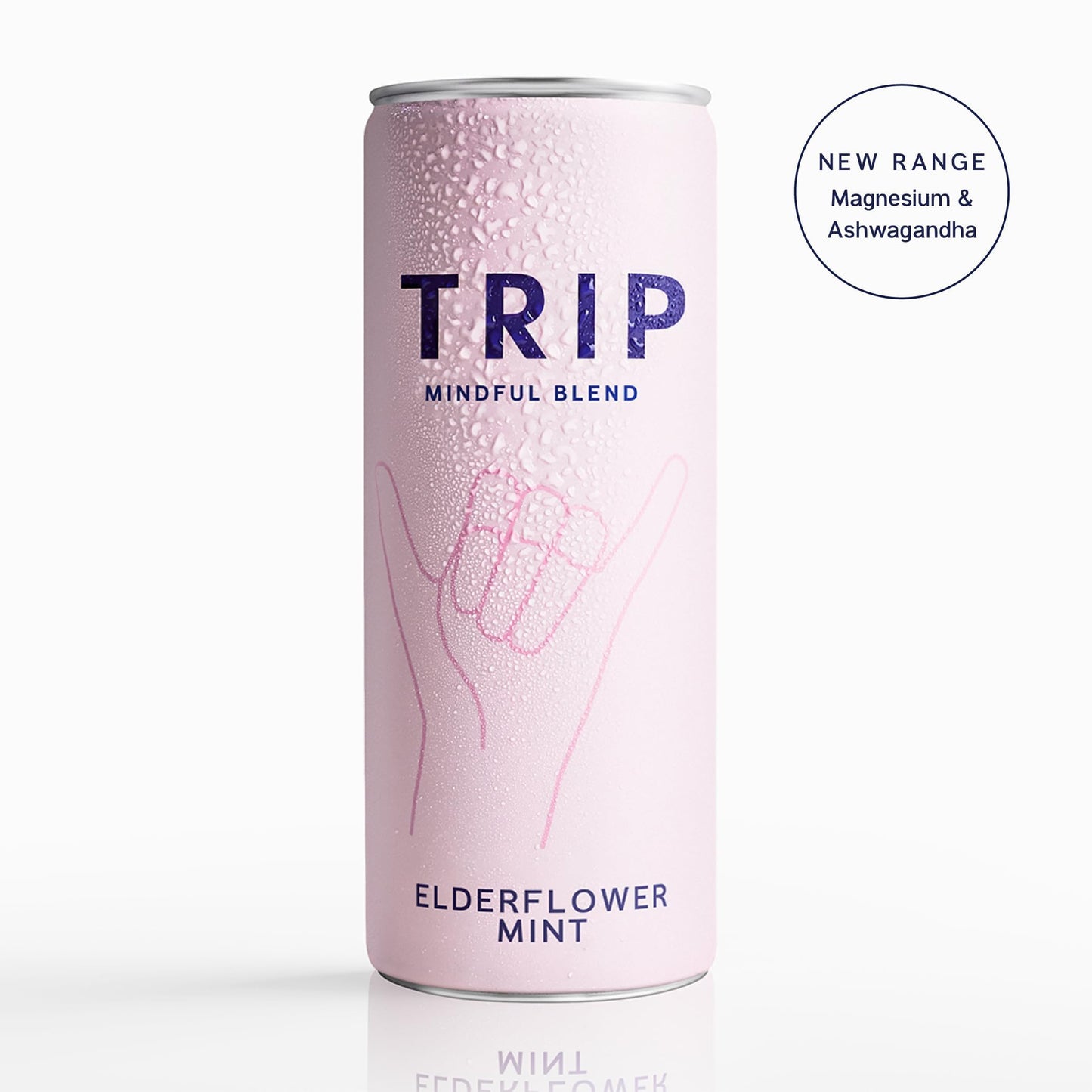 TRIP Mindful Blend Sparkling Adaptogen Seltzer, 12 Pack, 12 Oz Cans, Vegan, No Added Sugar, Variety Pack