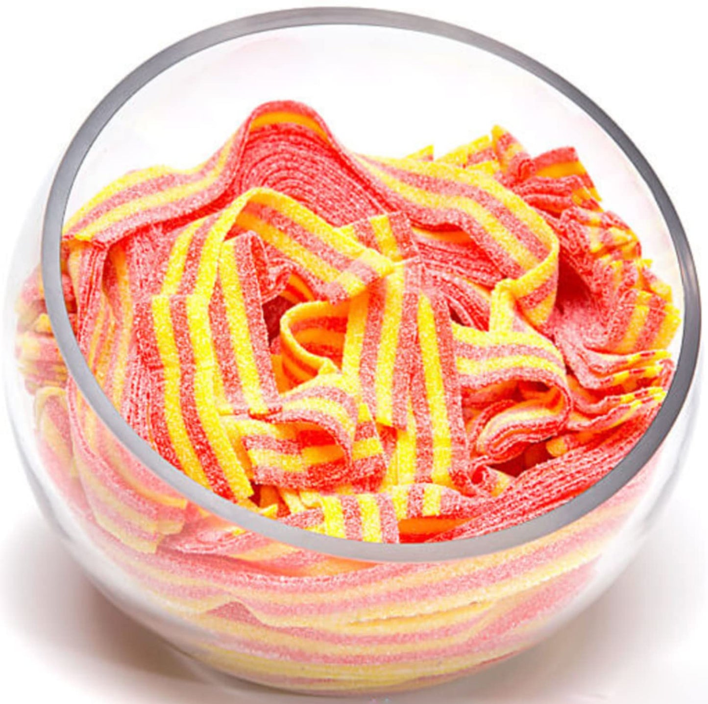 Sour Power Strawberry Banana Sour Belts, 1Lb