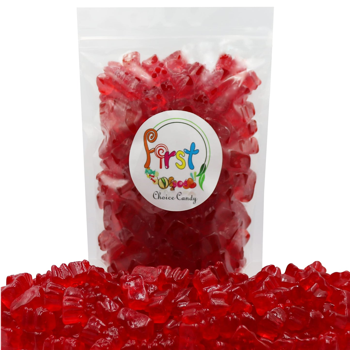 FirstChoiceCandy Gummy Bears (Watermelon, 1 LB)