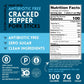 Mission Meats  ed Pepper Pork Meat Sticks - Sugar Free, AIP Friendly, Paleo, 1oz (Pack of 72)