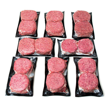 Angus Wagyu Ground Beef Patties By Nebraska Star Beef - The Ultra Premium Package For Family Grilling Events - No Hormones & No