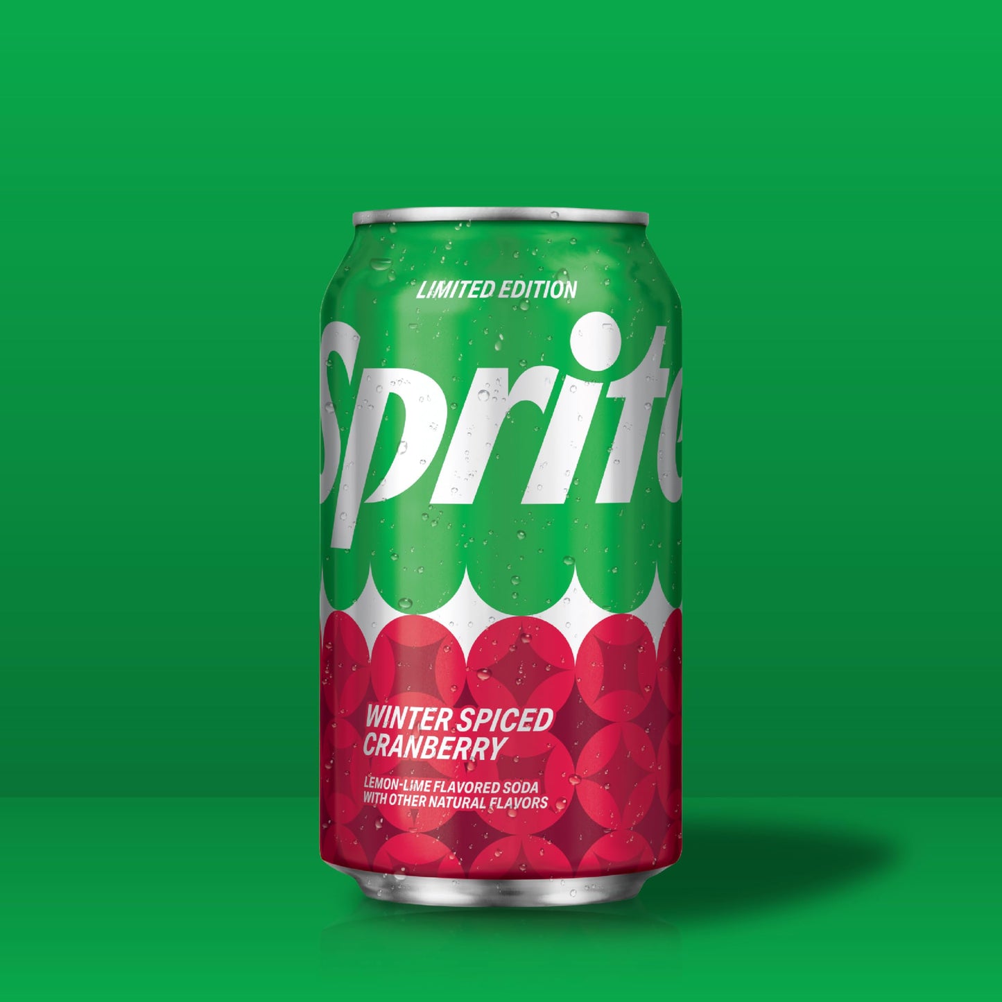 Sprite Winter Spiced Cranberry  Lemon-Lime and Cranberry Flavored Soda Pop Soft Drink  12 fl oz  12 Pack