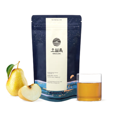 Osulloc Moon Walk Tea (Korean Pear Flavor) | Premium Blended Tea Bag | Sweet Fruit Tea | 20 Count, 1.27Oz