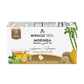 Tree Organic Moringa Superfood Tea - 25 Individually Sealed Tea Bags, Lemon & Ginger, 6 Count, Vegan, Gluten-Free, Caffeine-Free