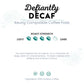 Tayst Coffee Pods, Defiantly Decaf Dark Roast, K Cups Compatible With Keurig Coffee Maker, Sustainable Single Serve, Pack Of 100