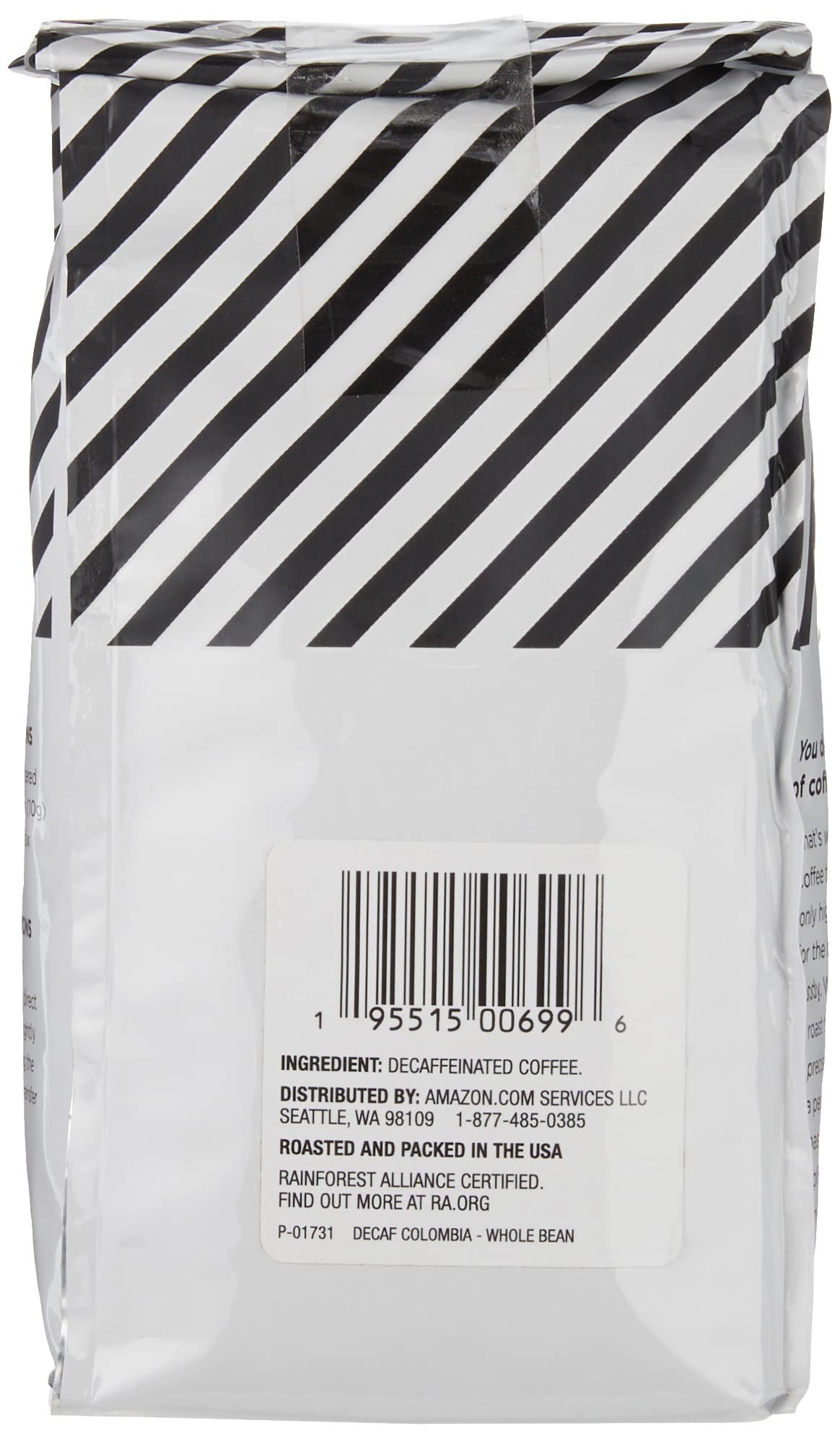 large online retailer Fresh Decaf Colombia Whole Bean Coffee, Medium Roast, 12 Ounce (Pack of 3)