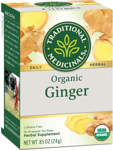 Traditional Medicinals Organic Ginger ( Pack - 6 )