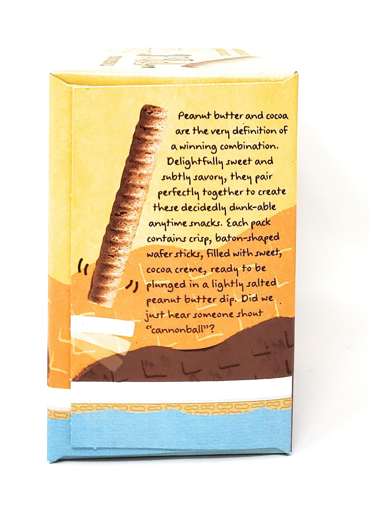 Pb&J Crispy Cocoa Creme Filled Wafer Sticks With Peanut Butter Dip Snack Duo Net Wt. 12.7 Oz (360G) - Pack Of 1