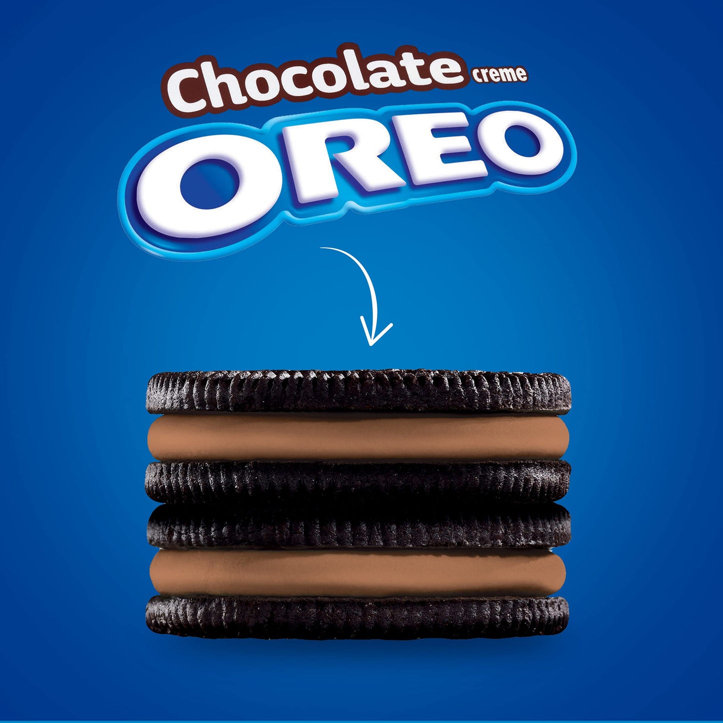 Oreo Chocolate Creme Chocolate Sandwich Cookies, Family Size, 18.71 Oz