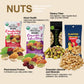 Sumsum Snack Box - Healthy Mixed Care Package (60 Count) Gift Basket For Mature-Themed Teen Kid College Students - Crave Box For The Office, School, Work - Assorted Nutritious Nuts And Bars