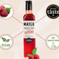 Mayer Raspberry Artisanal Syrup, All-Natural, Vegan, Gluten-Free, 16.9 Fl Oz